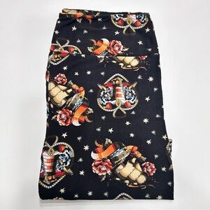 LuLaRoe Leggings TC Nautical